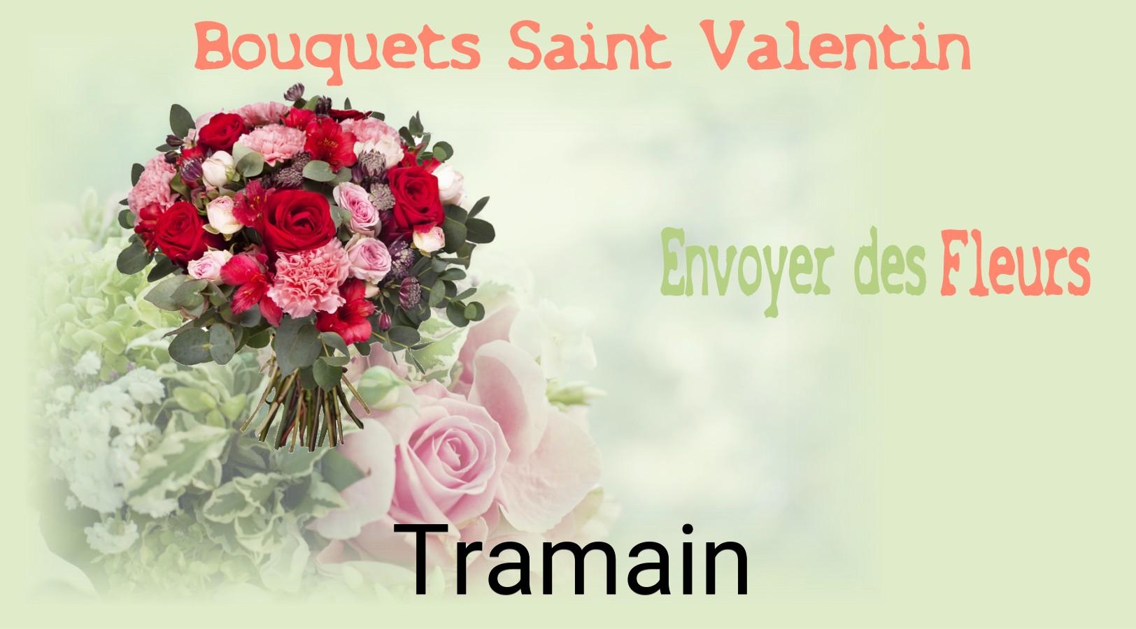 Roses de Saint-Valentin livrées à Tramain